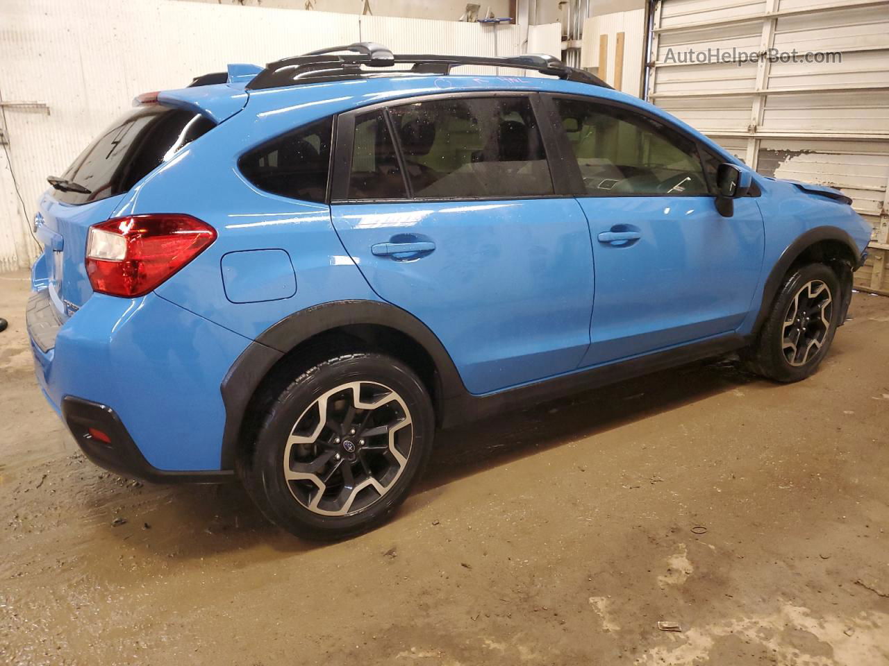 2016 Subaru Crosstrek Premium Blue vin: JF2GPADC9GH319995