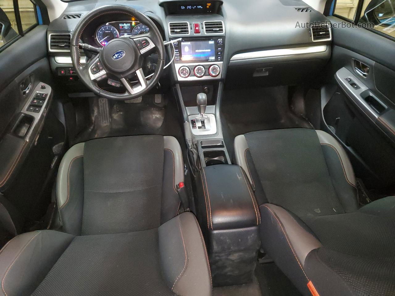 2016 Subaru Crosstrek Premium Синий vin: JF2GPADC9GH319995