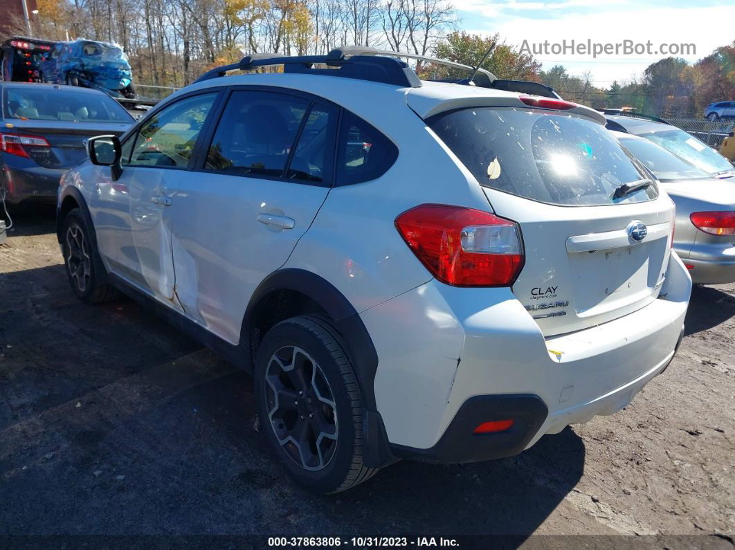 2014 Subaru Xv Crosstrek Limited White vin: JF2GPAGC0E8307677