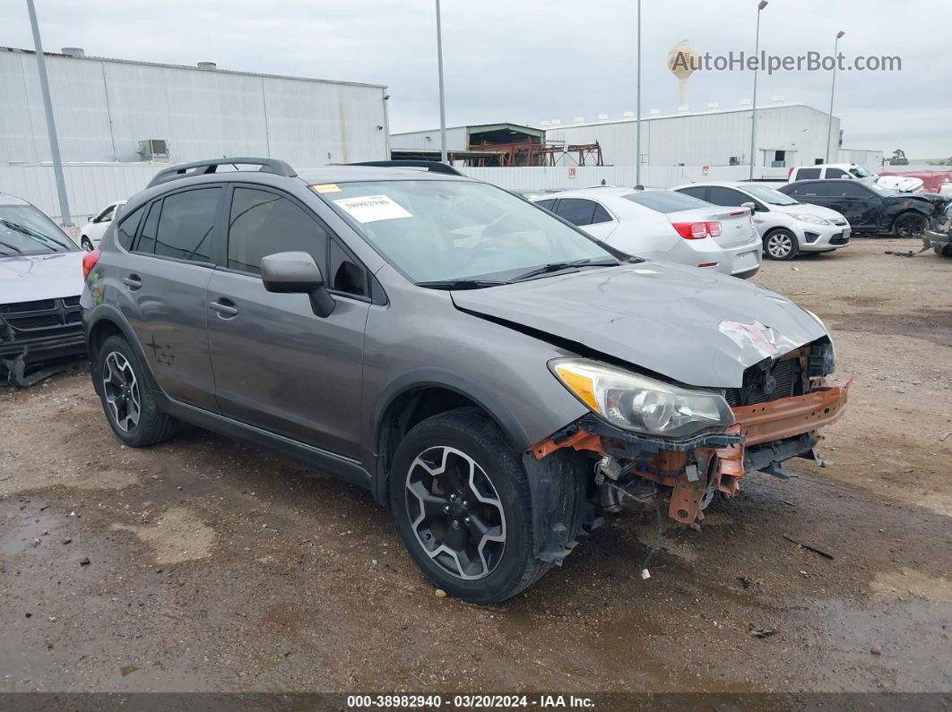 2014 Subaru Xv Crosstrek 2.0i Limited Gray vin: JF2GPAGC0EH342543