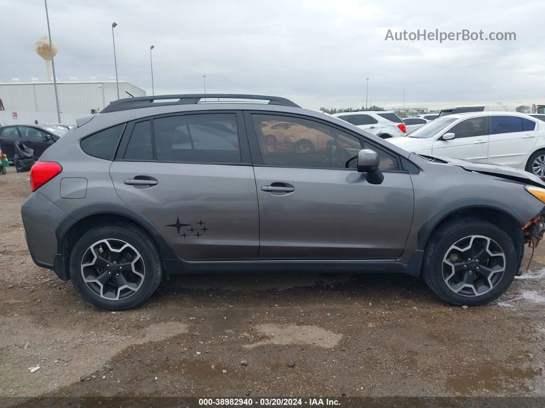 2014 Subaru Xv Crosstrek 2.0i Limited Gray vin: JF2GPAGC0EH342543