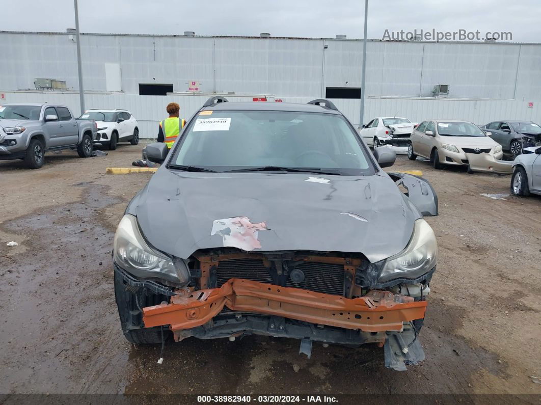 2014 Subaru Xv Crosstrek 2.0i Limited Gray vin: JF2GPAGC0EH342543