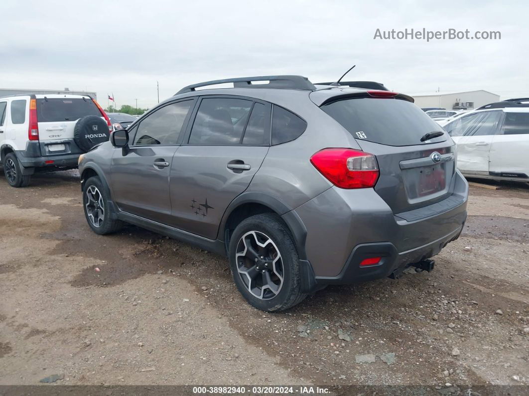 2014 Subaru Xv Crosstrek 2.0i Limited Gray vin: JF2GPAGC0EH342543