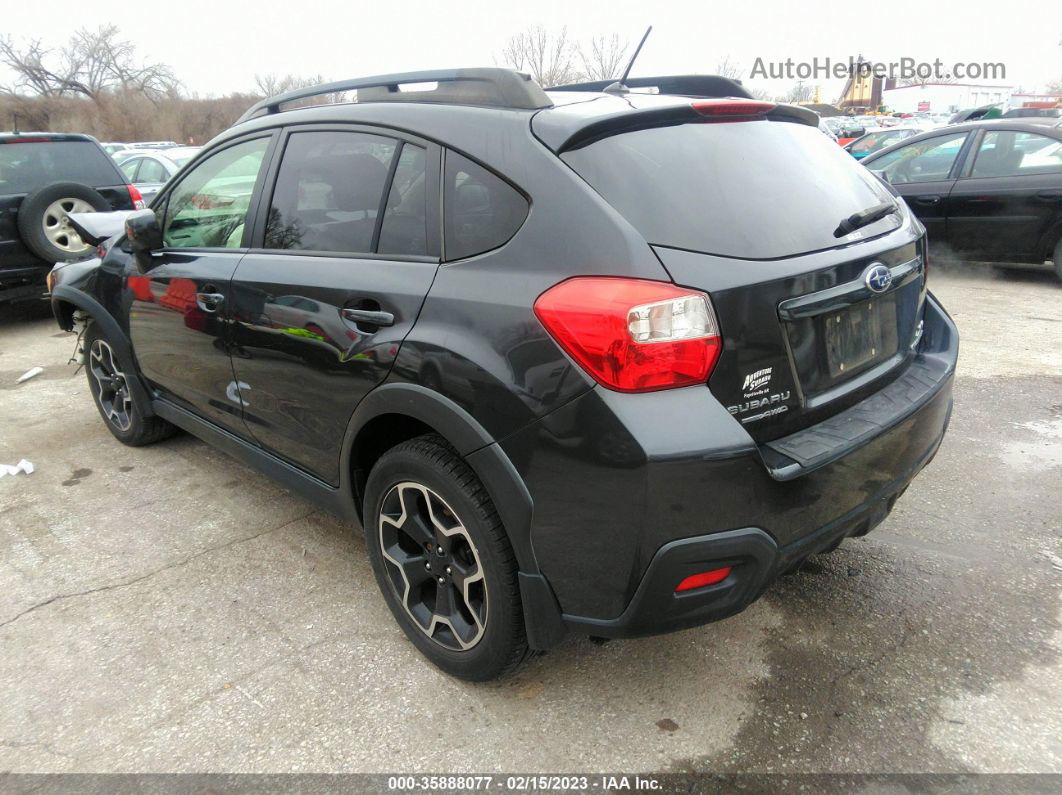 2014 Subaru Xv Crosstrek Limited Black vin: JF2GPAGC1EH339697