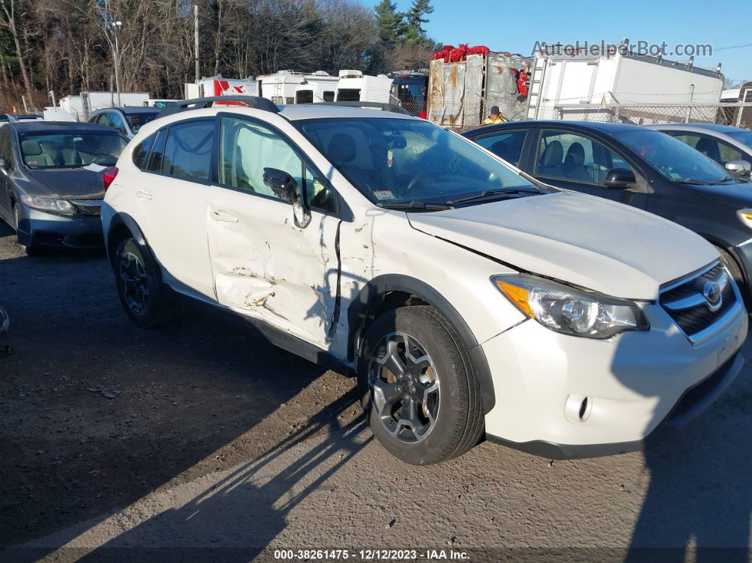 2014 Subaru Xv Crosstrek 2.0i Limited White vin: JF2GPAGC1EH343720