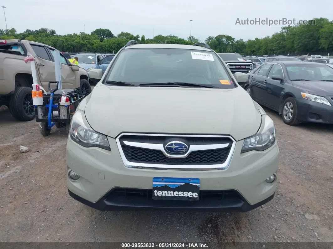 2014 Subaru Xv Crosstrek 2.0i Limited Tan vin: JF2GPAGC2E8239835