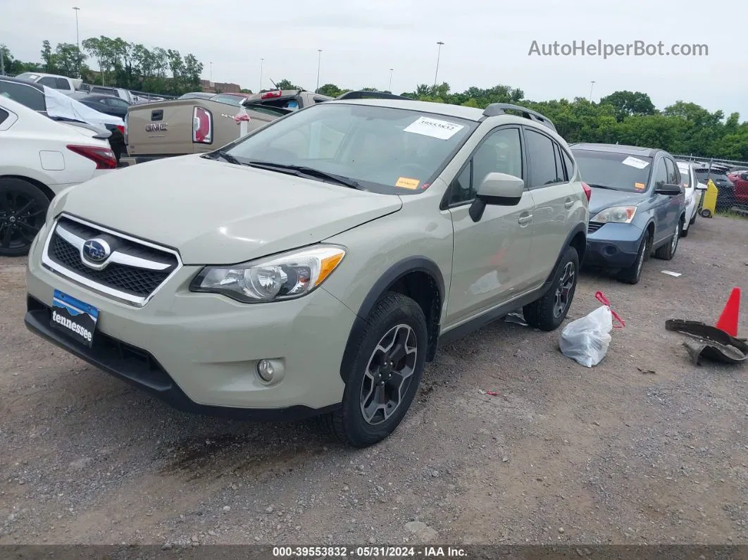 2014 Subaru Xv Crosstrek 2.0i Limited Tan vin: JF2GPAGC2E8239835