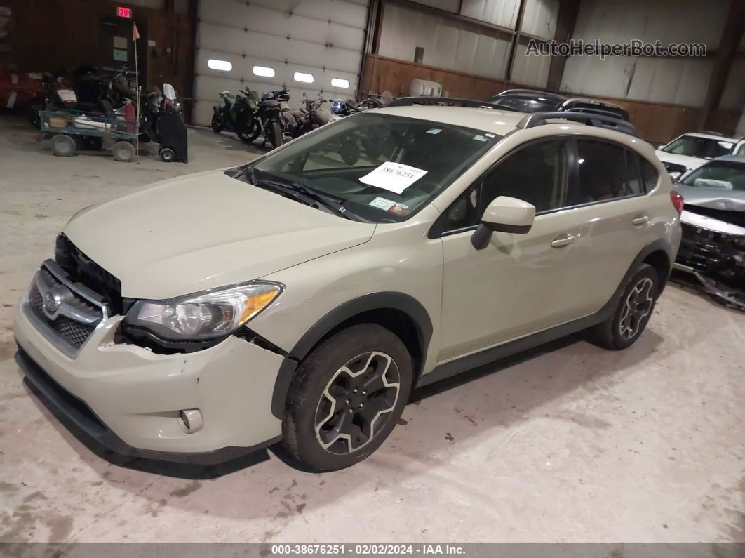 2014 Subaru Xv Crosstrek 2.0i Limited Желто-коричневый vin: JF2GPAGC2E8299114