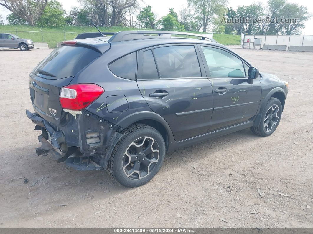 2014 Subaru Xv Crosstrek 2.0i Limited Dark Blue vin: JF2GPAGC3E8208531