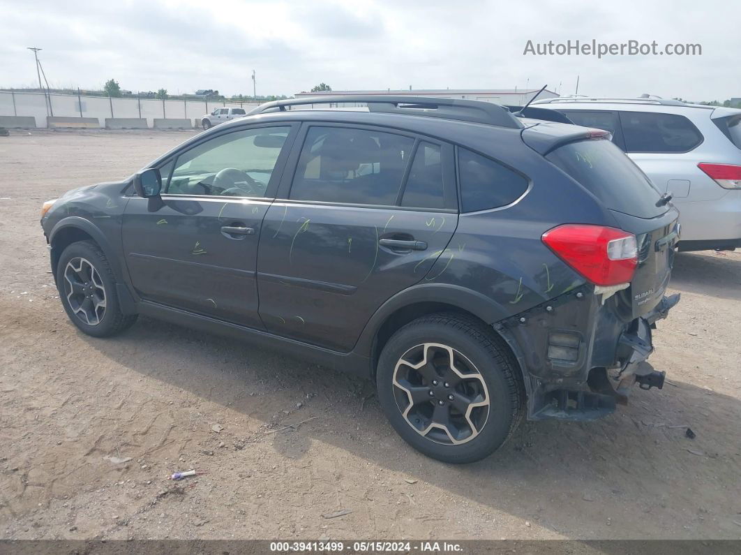 2014 Subaru Xv Crosstrek 2.0i Limited Dark Blue vin: JF2GPAGC3E8208531