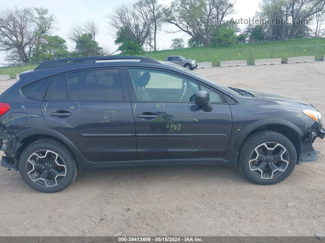 2014 Subaru Xv Crosstrek 2.0i Limited Dark Blue vin: JF2GPAGC3E8208531