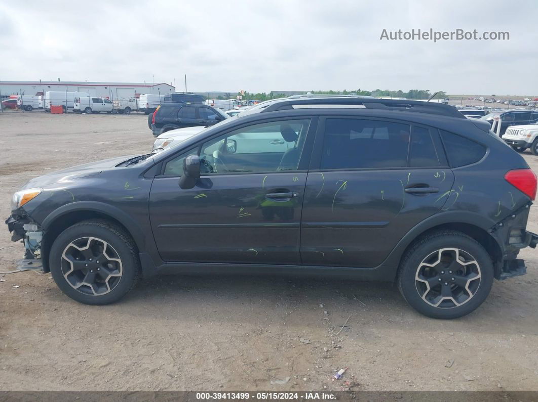 2014 Subaru Xv Crosstrek 2.0i Limited Dark Blue vin: JF2GPAGC3E8208531