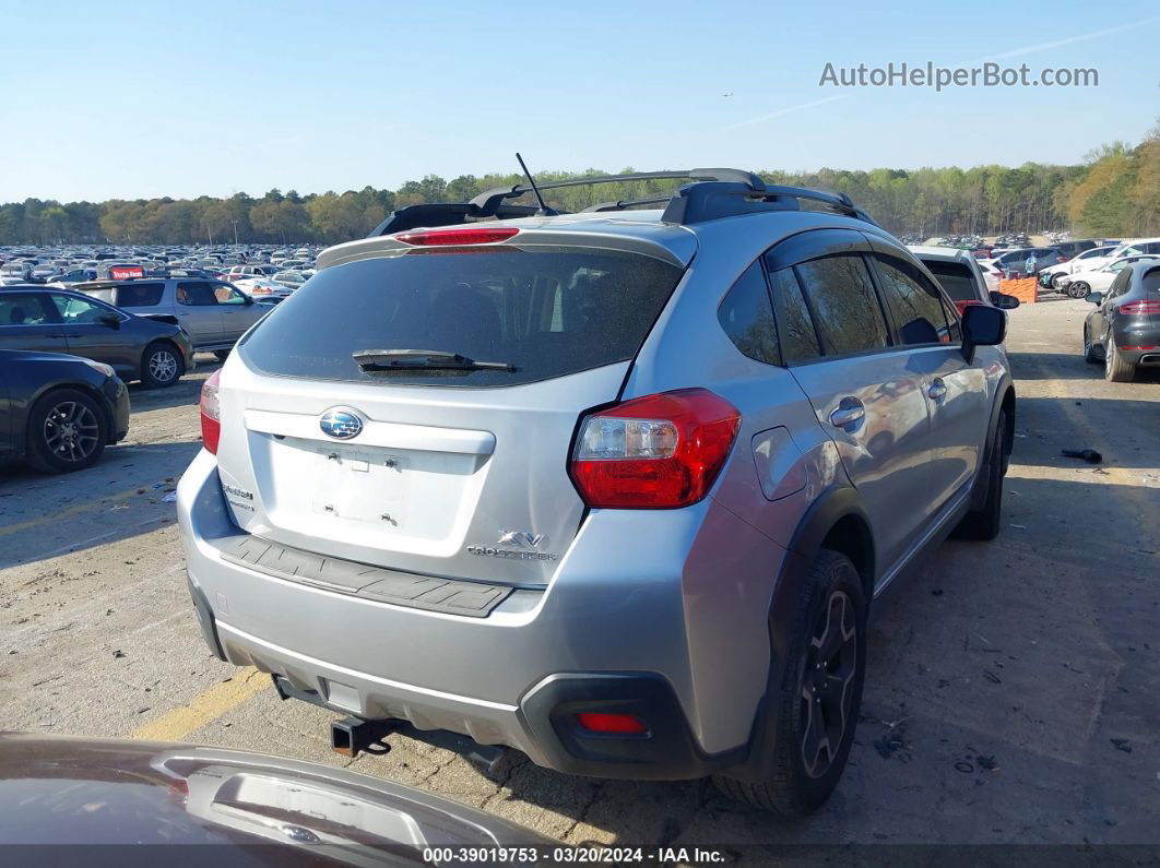 2014 Subaru Xv Crosstrek 2.0i Limited Silver vin: JF2GPAGC4E8202639