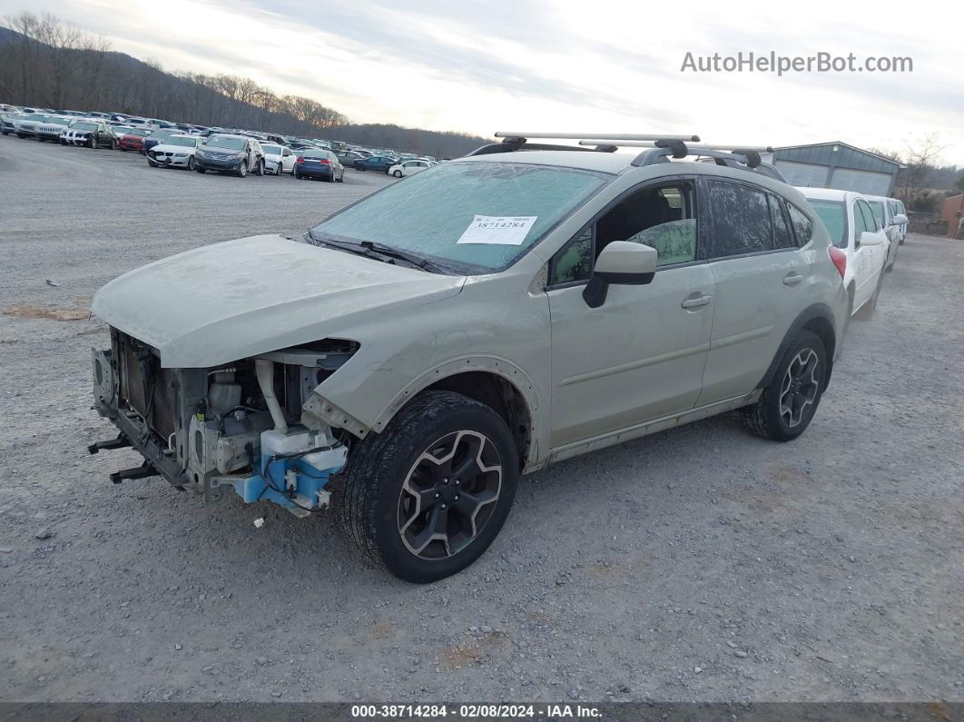 2014 Subaru Xv Crosstrek 2.0i Limited Золотой vin: JF2GPAGC4E8247449