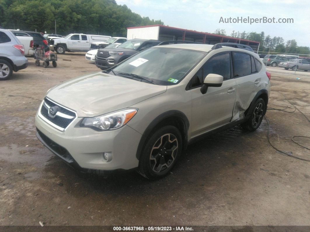 2014 Subaru Xv Crosstrek Limited Cream vin: JF2GPAGC5E8276054