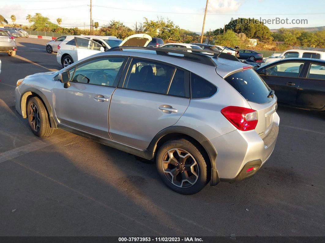 2014 Subaru Xv Crosstrek Limited Silver vin: JF2GPAGC5E8281920