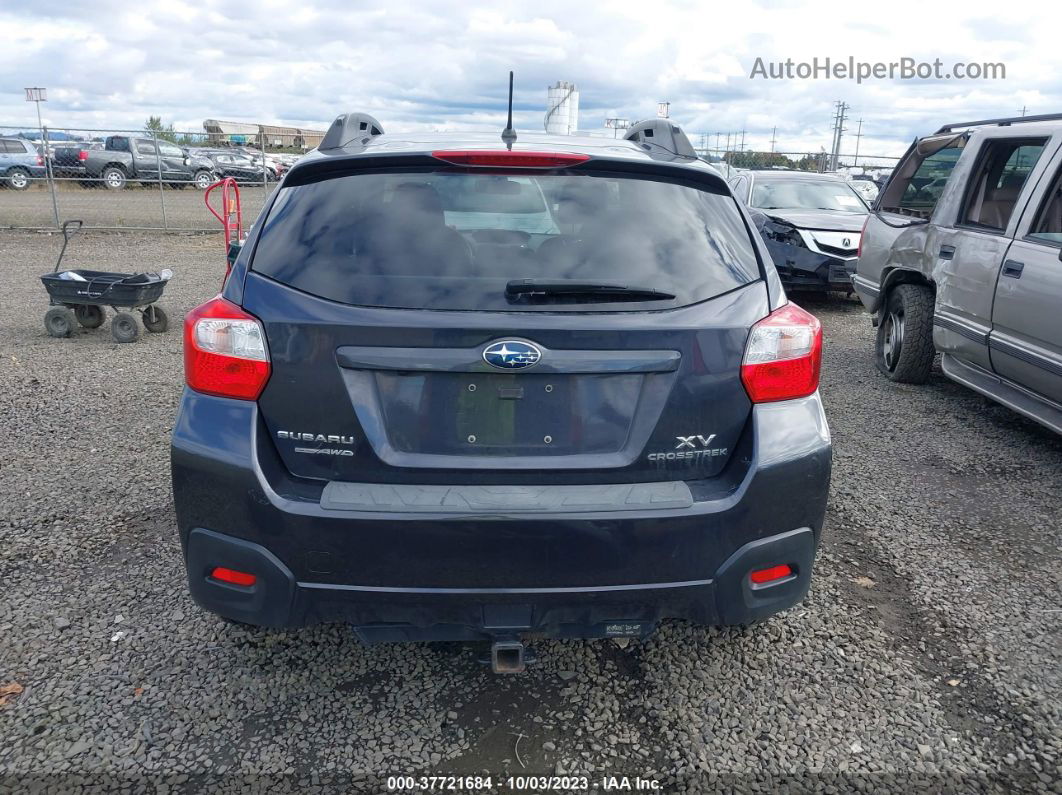 2014 Subaru Xv Crosstrek Limited Blue vin: JF2GPAGC6E8312558