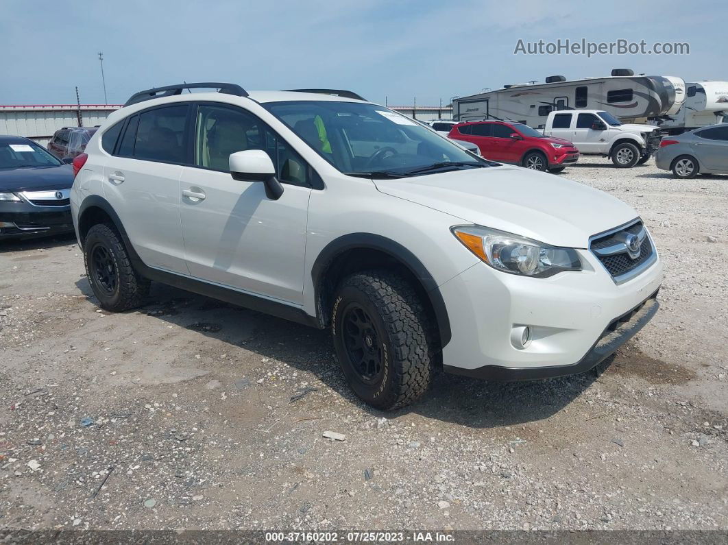 2014 Subaru Xv Crosstrek Limited White vin: JF2GPAGC6EH342675