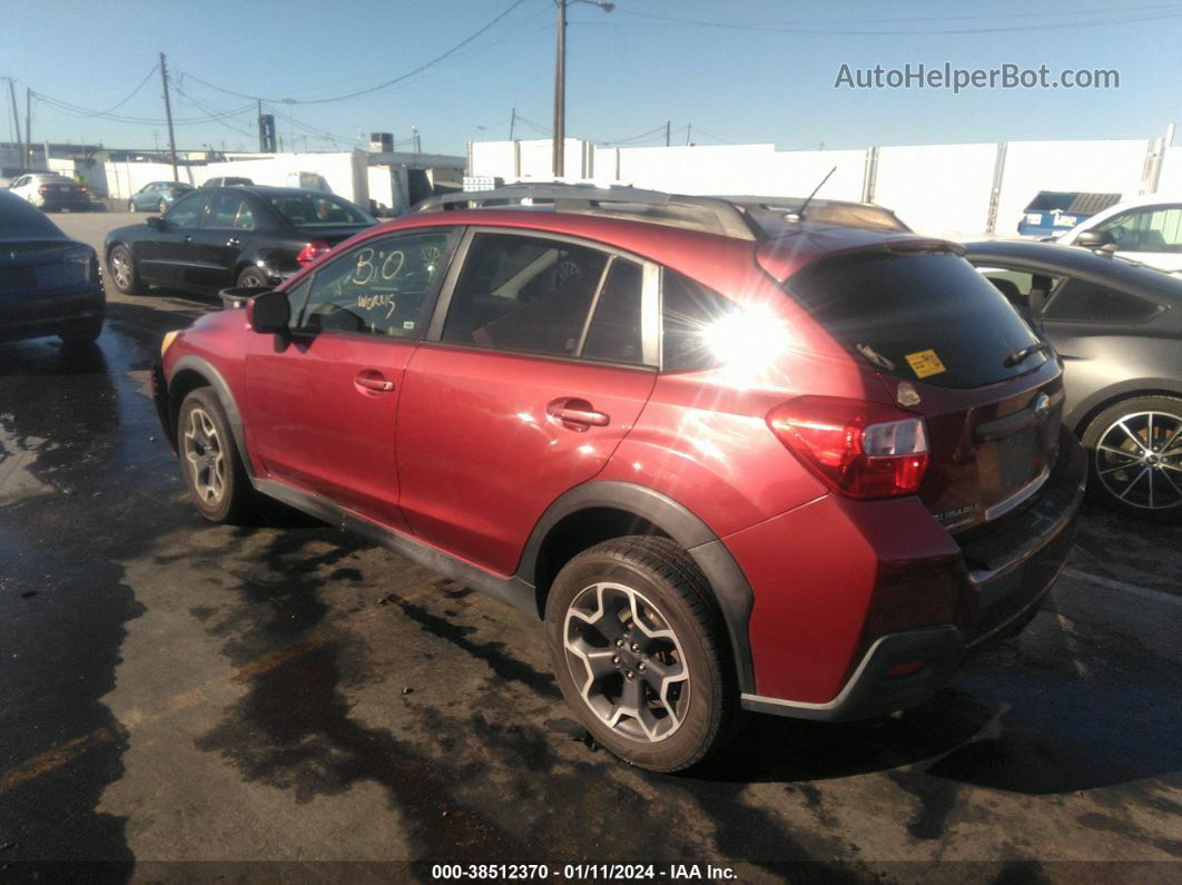 2014 Subaru Xv Crosstrek 2.0i Limited Красный vin: JF2GPAGC7EH341325