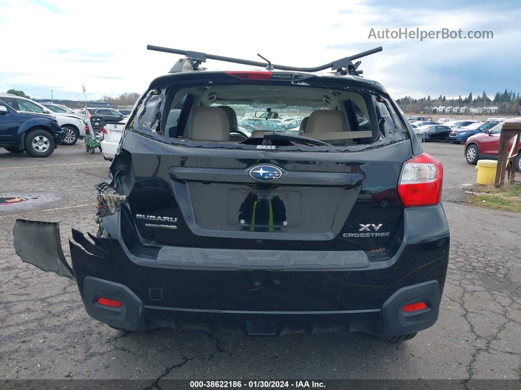 2014 Subaru Xv Crosstrek 2.0i Limited Black vin: JF2GPAGC8E8326638