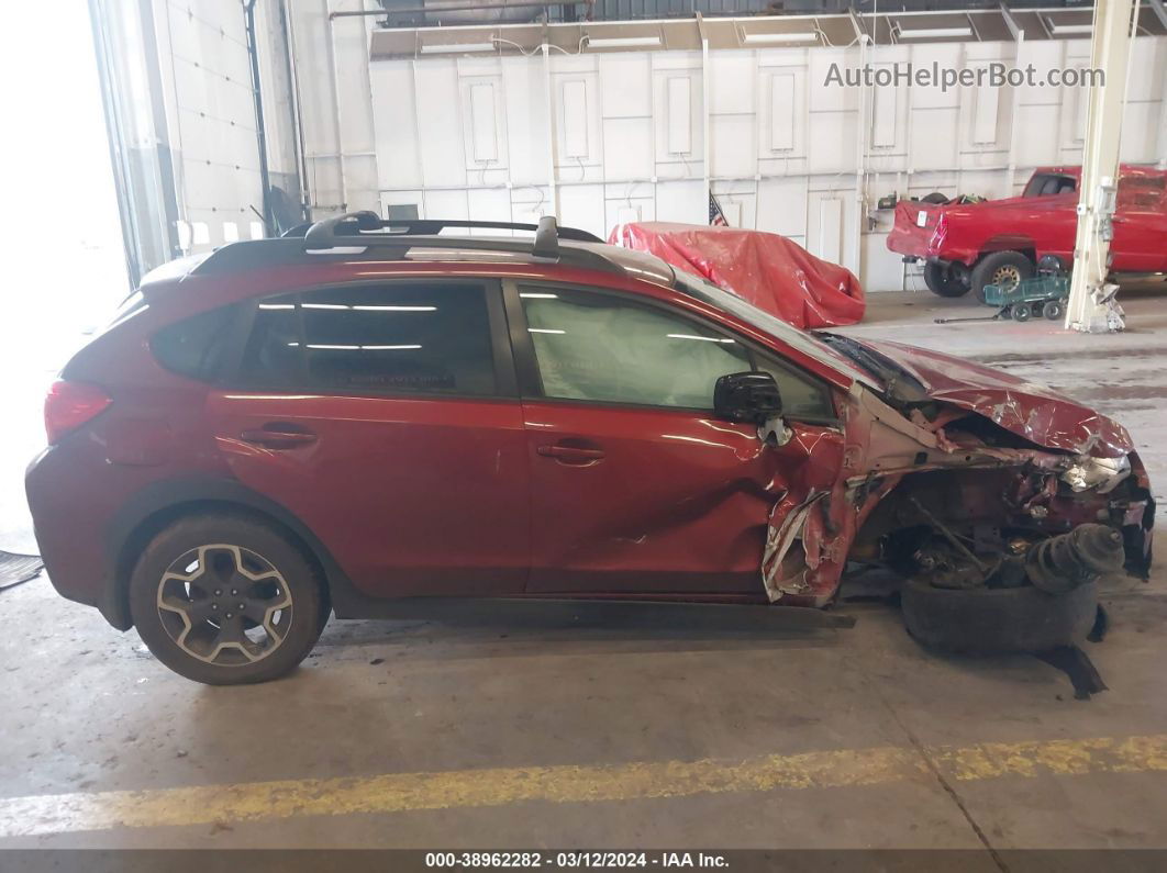 2014 Subaru Xv Crosstrek 2.0i Limited Red vin: JF2GPAGC9E8314000