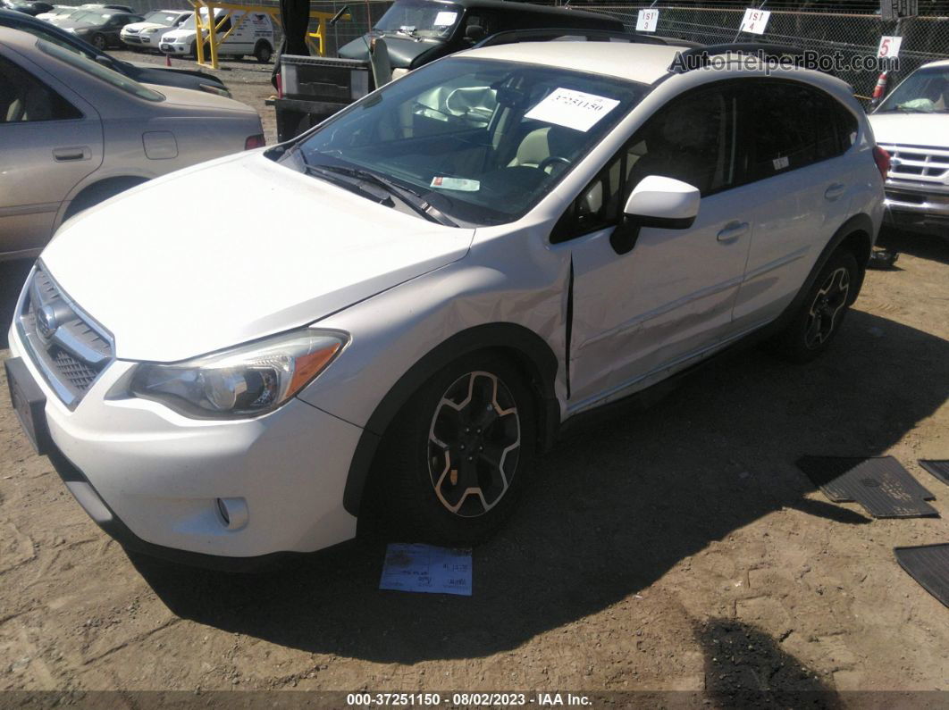 2014 Subaru Xv Crosstrek Limited White vin: JF2GPAGC9E8320962