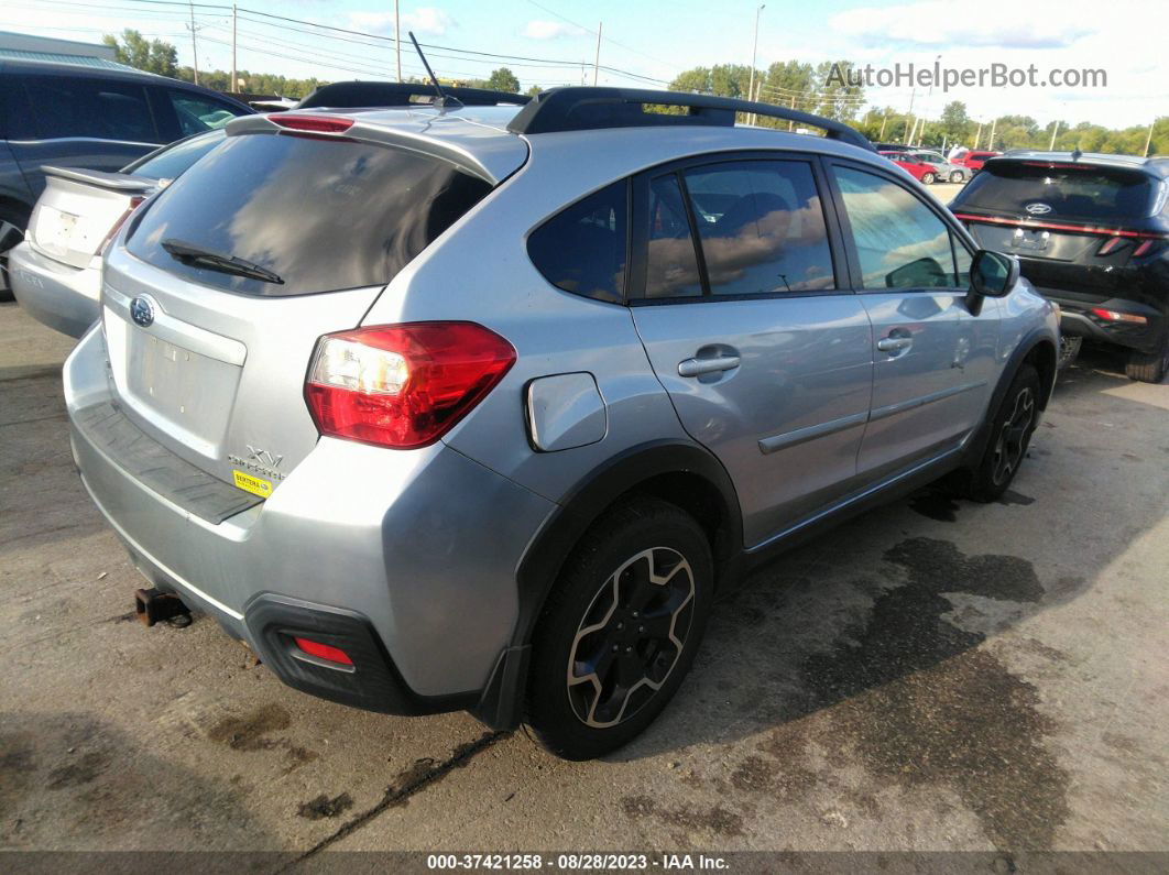 2014 Subaru Xv Crosstrek Limited Silver vin: JF2GPAGCXE8262196