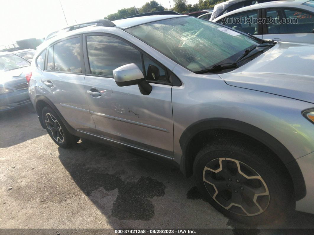 2014 Subaru Xv Crosstrek Limited Silver vin: JF2GPAGCXE8262196