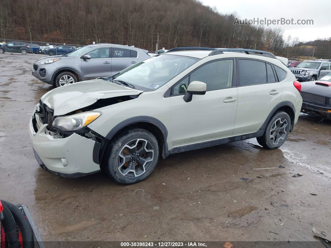 2014 Subaru Xv Crosstrek 2.0i Limited Cream vin: JF2GPAGCXE8271268