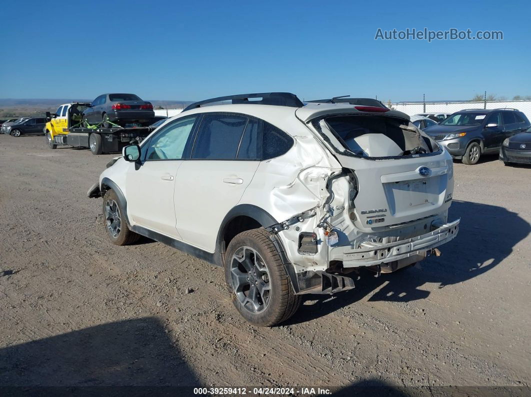 2014 Subaru Xv Crosstrek 2.0i Limited White vin: JF2GPAGCXE8293013