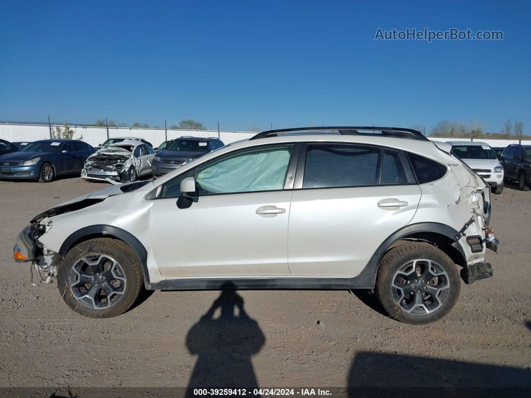 2014 Subaru Xv Crosstrek 2.0i Limited White vin: JF2GPAGCXE8293013