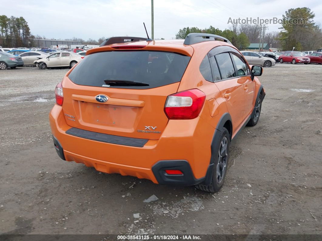 2014 Subaru Xv Crosstrek 2.0i Limited Orange vin: JF2GPAGCXE8339259