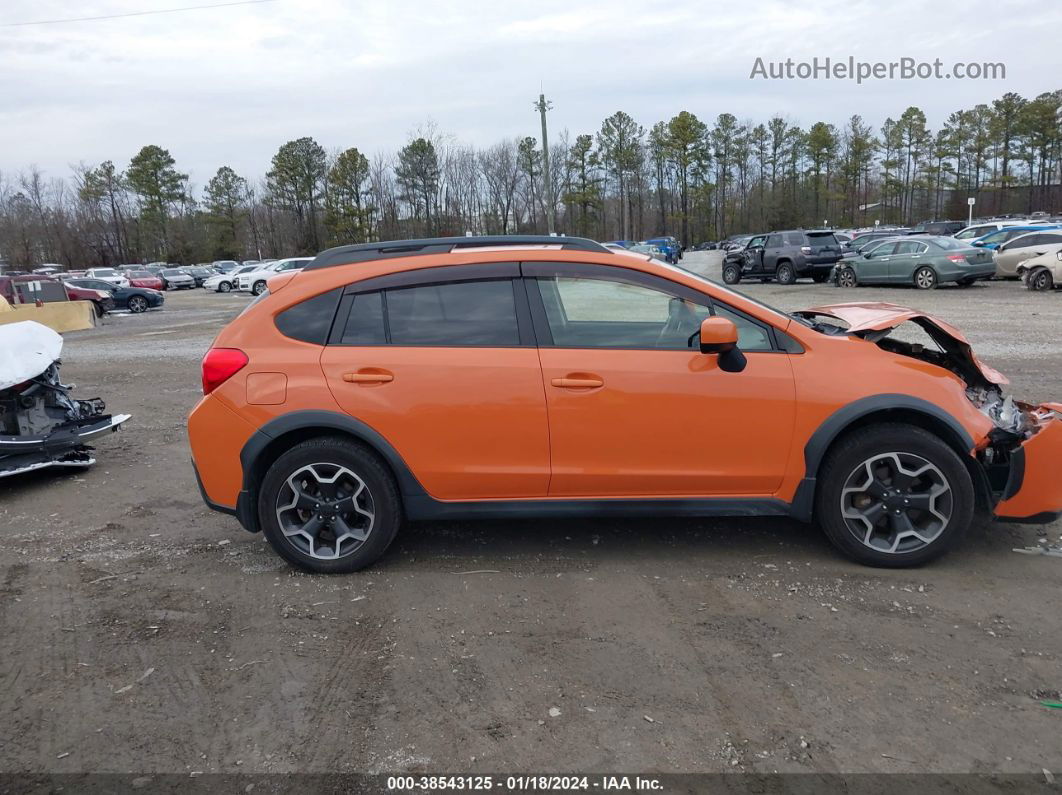 2014 Subaru Xv Crosstrek 2.0i Limited Orange vin: JF2GPAGCXE8339259