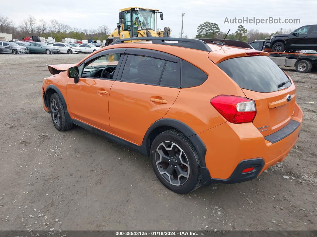 2014 Subaru Xv Crosstrek 2.0i Limited Orange vin: JF2GPAGCXE8339259