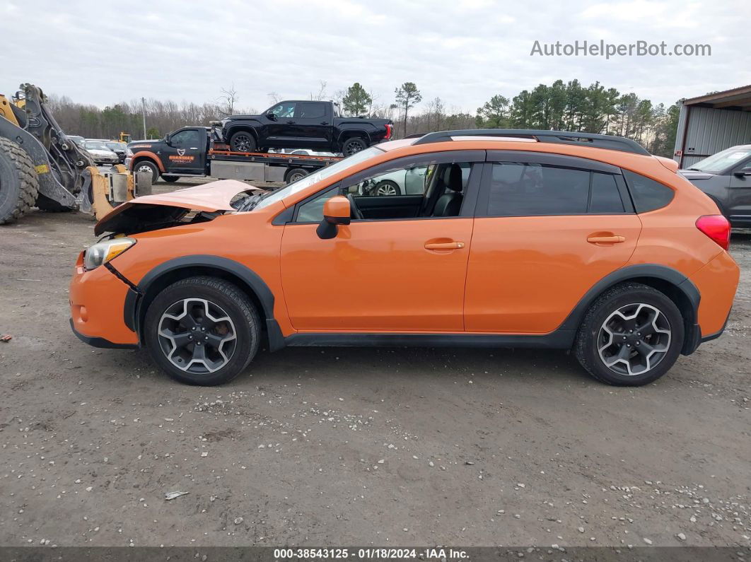 2014 Subaru Xv Crosstrek 2.0i Limited Orange vin: JF2GPAGCXE8339259