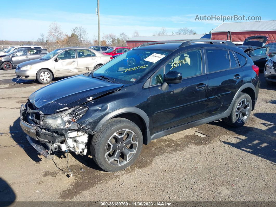 2014 Subaru Xv Crosstrek 2.0i Limited Black vin: JF2GPAGCXEH344655