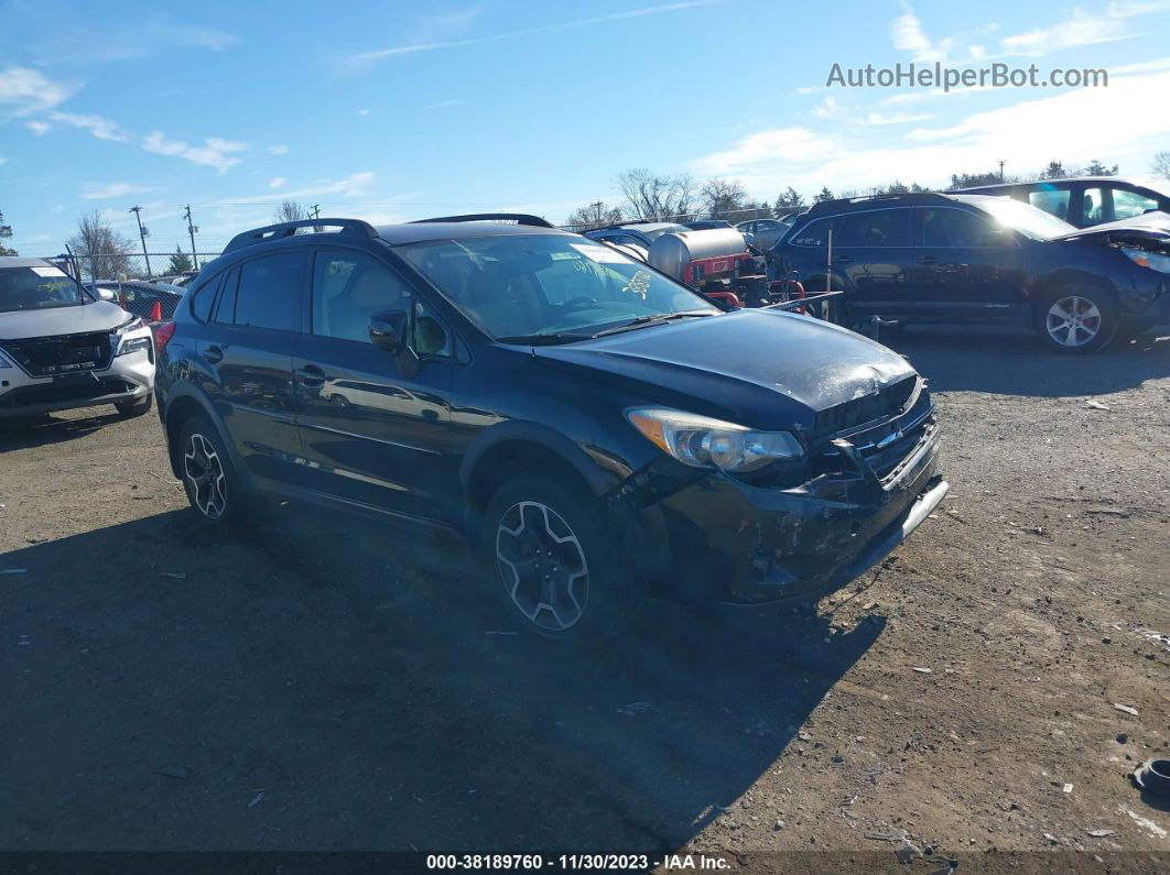 2014 Subaru Xv Crosstrek 2.0i Limited Black vin: JF2GPAGCXEH344655