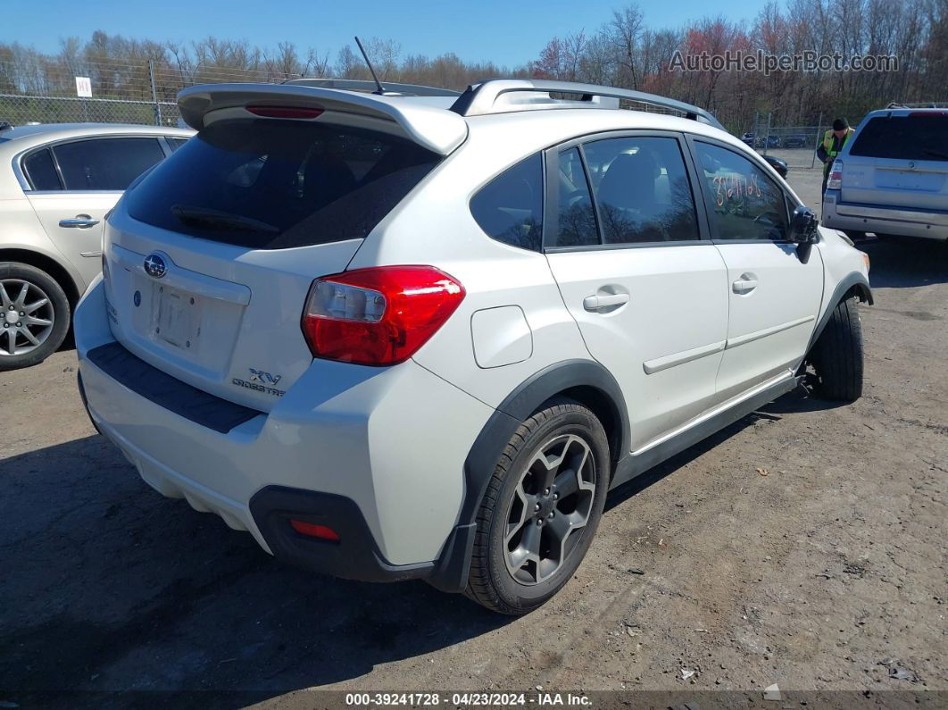 2014 Subaru Xv Crosstrek 2.0i Limited White vin: JF2GPAKC1E8202332