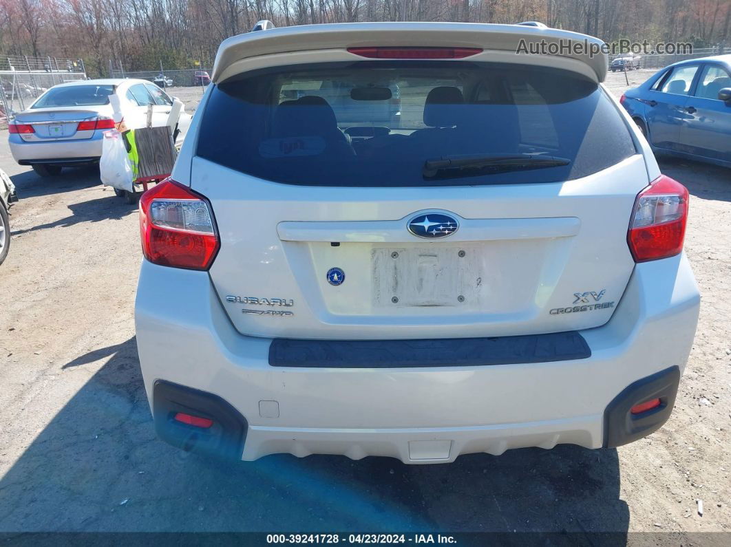 2014 Subaru Xv Crosstrek 2.0i Limited White vin: JF2GPAKC1E8202332