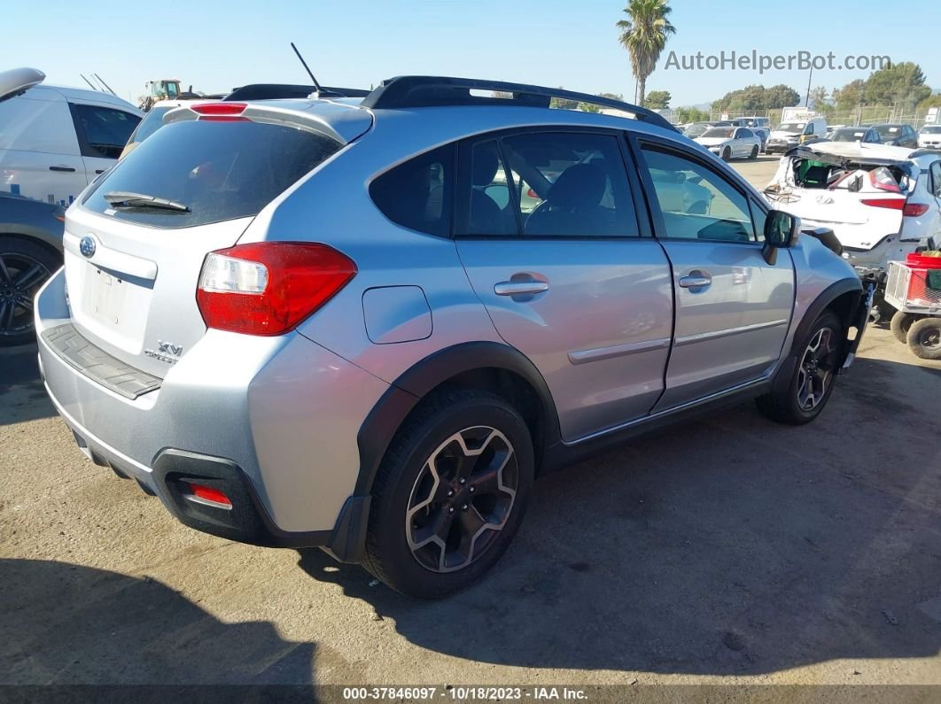 2014 Subaru Xv Crosstrek Limited Silver vin: JF2GPAKC1E8213363