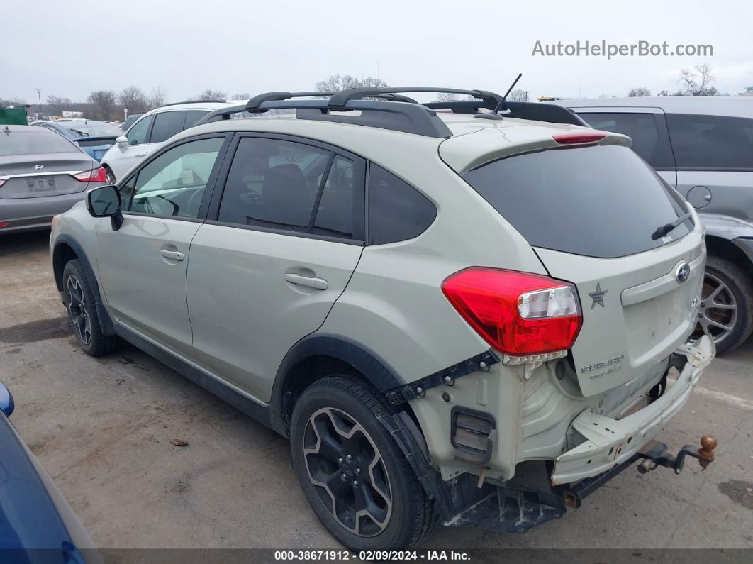 2014 Subaru Xv Crosstrek 2.0i Limited Green vin: JF2GPAKC2E8214604