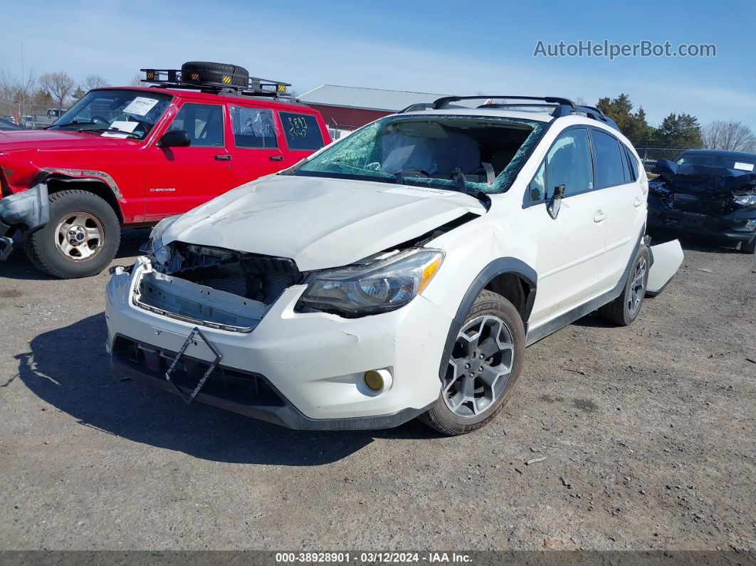 2014 Subaru Xv Crosstrek 2.0i Limited White vin: JF2GPAKC2E8261809