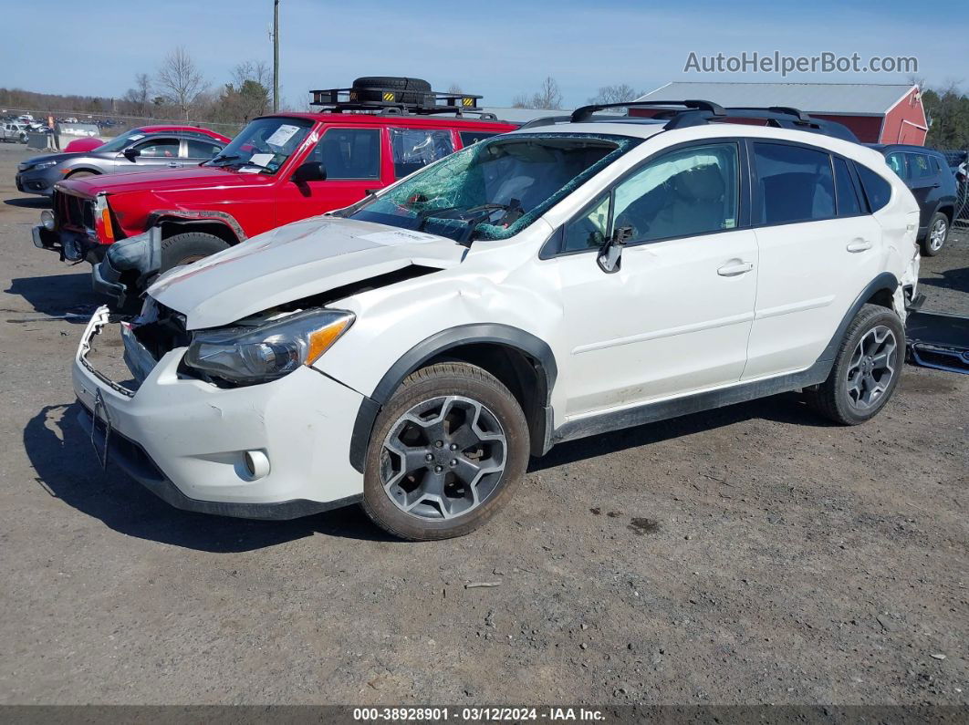 2014 Subaru Xv Crosstrek 2.0i Limited White vin: JF2GPAKC2E8261809