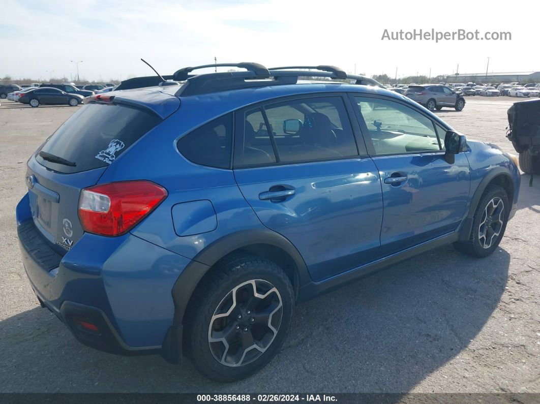 2014 Subaru Xv Crosstrek 2.0i Limited Синий vin: JF2GPAKC2E8280781