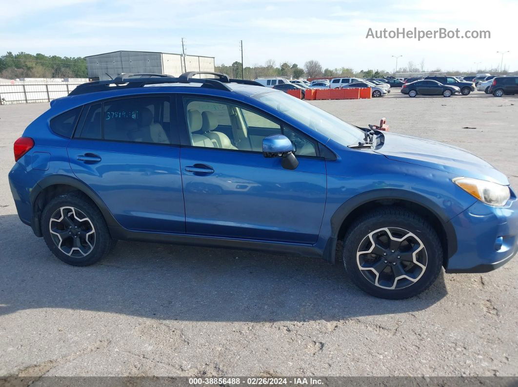 2014 Subaru Xv Crosstrek 2.0i Limited Синий vin: JF2GPAKC2E8280781