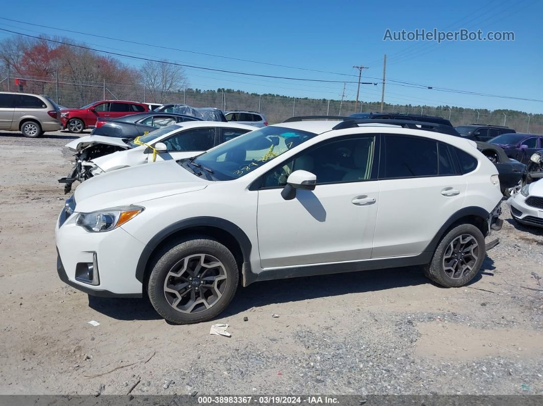 2016 Subaru Crosstrek 2.0i Limited White vin: JF2GPAKC2GH298720