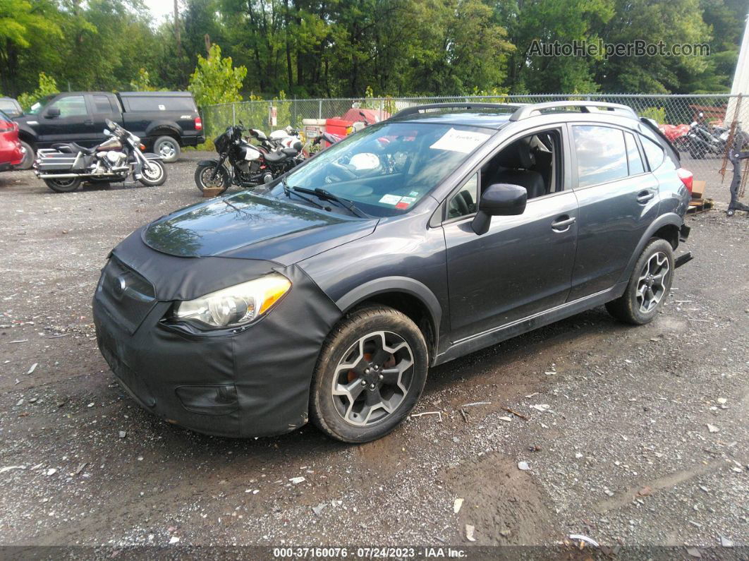 2014 Subaru Xv Crosstrek Limited Gray vin: JF2GPAKC3E8258336