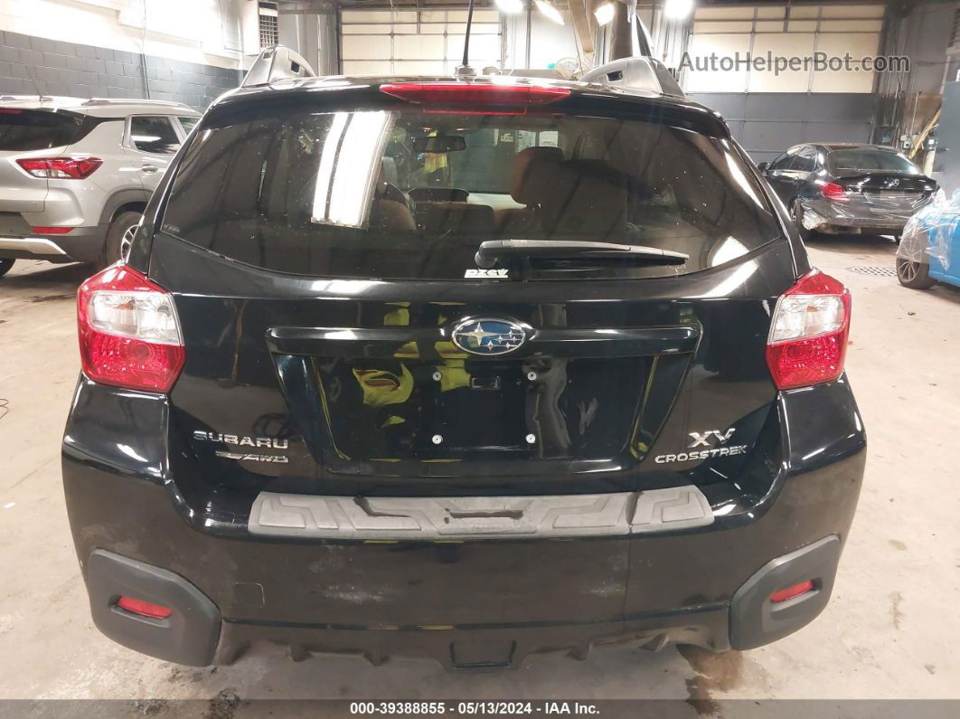 2014 Subaru Xv Crosstrek 2.0i Limited Black vin: JF2GPAKC3E8343144