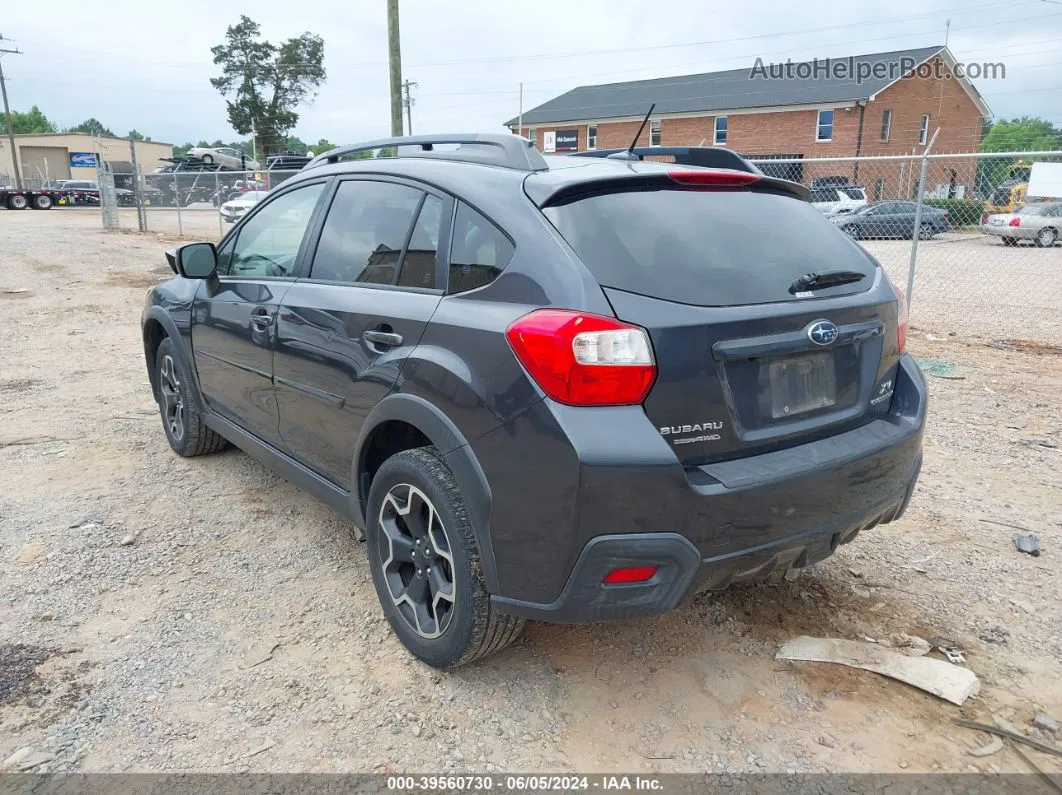 2014 Subaru Xv Crosstrek 2.0i Limited Gray vin: JF2GPAKC4E8273248