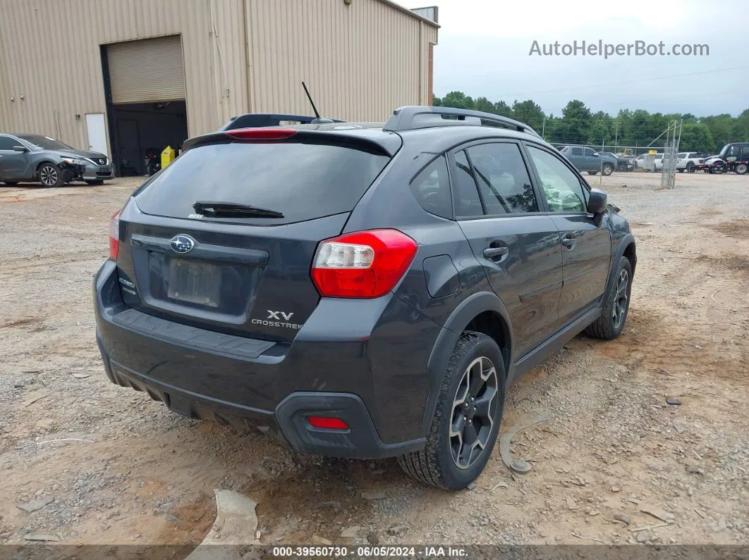 2014 Subaru Xv Crosstrek 2.0i Limited Gray vin: JF2GPAKC4E8273248